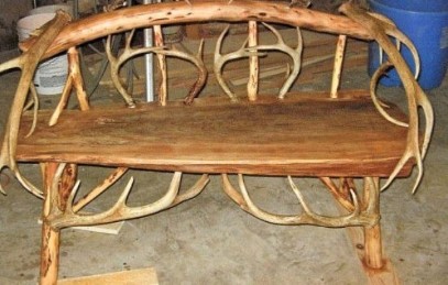 Deer Horn Bench